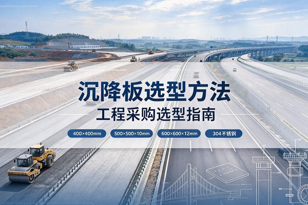 兴海沉降板选择方法