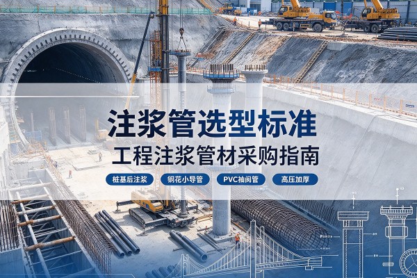 兴海注浆管选型标准