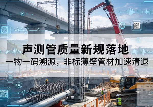 兴海声测管质量新规落地，一物一码溯源，非标薄壁管材加速清退